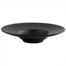 Tanier NERO Ø 29 cm, výška: 6 cm, 0,30 l melamin, farba čierna vnútro Ø 14 cm