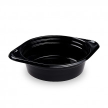 Miska (PP) Reware Brunch vratná čierna Ø156 x 45 mm 500ml [12 ks]