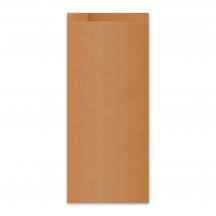 Papierové vrecko (FSC Mix) s bočným skladom hnedé 15+7 x 35 cm `2,5kg` [100 ks]