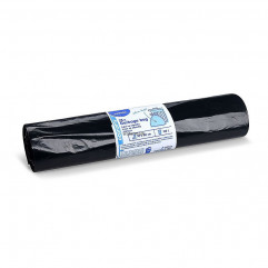 Vrece na odpadky (LDPE) ECONOMY extra-light čierne 70 x 110 cm 120L [25 ks]
