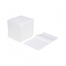 Toaletný papier ZZ skladaný V, 2vrstvý s ražbou biely 10,5 x 21 cm [9000 ks]
