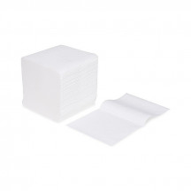 Toaletný papier (FSC Mix) skladaný 2vrstvý biely 10,5 x 21 cm [9000 ks]