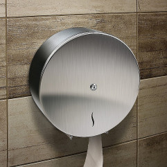 Toaletný papier (FSC Mix) 2vrstvý biely `JUMBO` Ø23cm 170m 755 útržkov [6 ks]