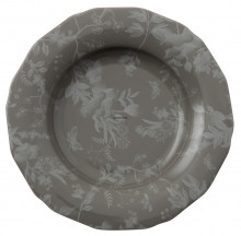 Tanier hlboký 24 cm Garden Glamour Grey, porcelán