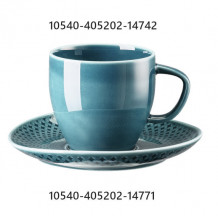 Šálka káva Junto Ocean Blue 0,23 lt porcelán modrý