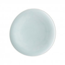 Tanier plytký Junto Opal Green 27 cm porcelán zelený, relief zo spodu