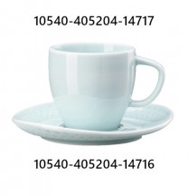 Šálka espresso Junto Opal Green 0,08 lt porcelán zelený