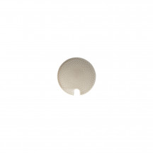 Viečko cukornička s výrezom Junto Pearl Grey 10 cm porcelán perleťovo sivý