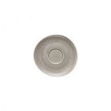 Podšálka kombi Junto Pearl Grey 15 cm porcelán perleťovo sivý