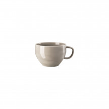 Šálka cappuccino Junto Pearl Grey 0,4 lt porcelán perleťovo sivý