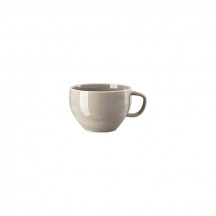 Šálka cappuccino Junto Pearl Grey 0,4 lt porcelán perleťovo sivý