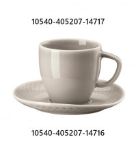 Šálka espresso Junto Soft Shell 0,08 lt porcelán béžovo ružový