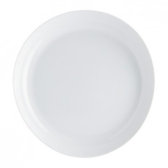 Tanier hlboký Junto biely 33 cm porcelán biely