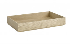 Box/nádoba VALO 53x32,5cm, výška:8,5cm drevo dub svetlý olejovaný