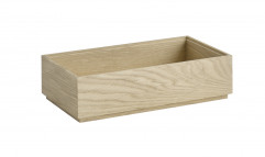 Box/nádoba VALO 32,5x17,6cm, výška:8,5cm drevo dub svetlý olejovaný