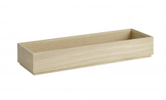 Box/nádoba VALO 53x16,2cm, výška:8,5cm drevo dub svetlý olejovaný