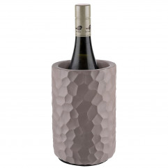 Chladič ELEMENT víno vonkajší Ø 12 cm, výška: 19 cm betón šedý