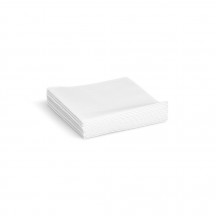 Obrúsok PREMIUM biely 20 x 20 cm v boxe [100 ks]