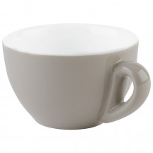 Šálka SNUG káva Ø 9,5 cm, výška: 6 cm, 0,2 l, porcelán, farba šedá