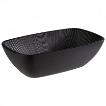 Gastronádoba NERO GN 1/9 17,6 x 10,8 cm, hĺbka: 5,5 cm, 0,35 l melamin, farba čierna