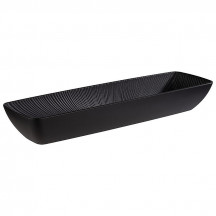 Gastronádoba NERO GN 2/4 53 x 16,2 cm, hĺbka: 7,5 cm, 3,5 l melamin, farba čierna