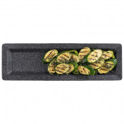 Podnos FROSTFIRE GN 2/4 53  x 16,2 cm, výška 3 cm, hliník s nepriľnavým povrchom, farba čierno strieborná