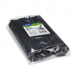 Slamka (bio-kompozit) čierna `JUMBO` Ø8mm x 25cm [100 ks]