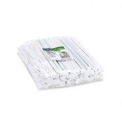 Slamka papierová čierna `JUMBO` Ø8mm x 25cm jednotlivo balená [100 ks]