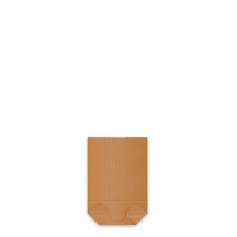 Papierový sáčok s 65mm krížovým dnom kraft 17 x 26 cm `1kg` [1000 ks]