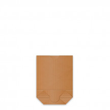Papierový sáčok s 85mm krížovým dnom kraft 22,5 x 31 cm `2kg` [1000 ks]