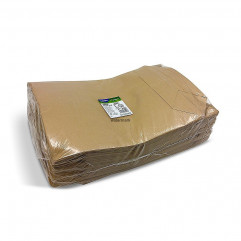 Papierový sáčok s 145mm krížovým dnom kraft 36 x 52 cm `10kg` [250 ks]