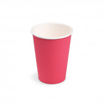 Papierový pohár (FSC Mix) fuchsia Ø74mm 240ml [10 ks]