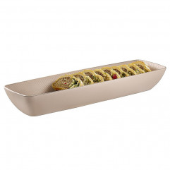 Gastronádoba NERO GN 2/4 53  x 16,2 cm, hĺbka: 7,5 cm, 3,5 l melamin, farba béžová