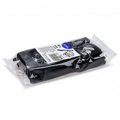 Nôž (PP) opakovane použiteľný čierny 18,5cm [50 ks]