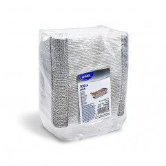 Misa (ALU) hranatá 186 x 137 x 49 mm 660ml na cestoviny [100 ks]