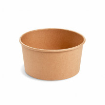 Papierová miska (PAP FSC Mix/PE) kraft Ø150mm 1000ml [50 ks]