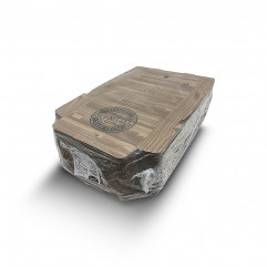 Schnitzel box (mikrovlnitá lepenka) kraft s potlačou 280 x 170 x 60 mm [100 ks]