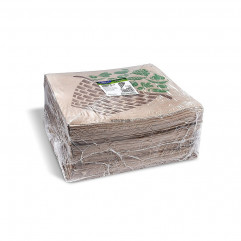 Papierový kornút hnedý 31 x 31 cm `750g` viazaný [1000 ks]