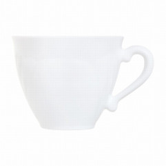 Šálka s podšálkou CADIX set 6 kusov, 22 cl opál biela 