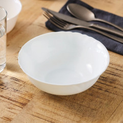 Miska CADIX 16 cm/57 cl opál biela