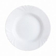 Tanier CADIX 22,5 cm/67 cl hlboký opál biely