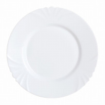 Tanier CADIX 25 cm opál biely