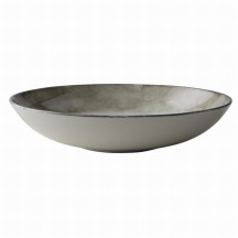 Tanier hlboký oválny 25x20 cm Shade Earth, porcelán
