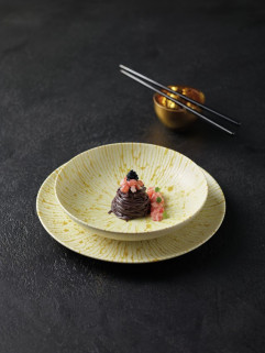 Tanier hlboký 22 cm Golden Ray, porcelán