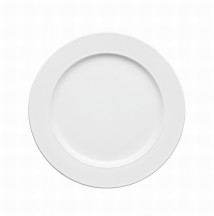 Tanier plytký 22 cm Omnia biely