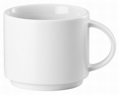 Šálka káva Ø 7.5 cm / 7 cm, 0,18 l Omnia biela