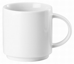 Šálka čaj Ø 7,5 cm / 8 cm, 0,22 l Omnia biela