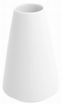 Váza Ø 6.5 / 10 cm Omnia biela