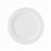 Tanier plytký 21 cm Uovo biely