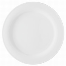 Tanier plytký 31 cm Uovo biely